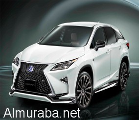 “بالصور” لكزس ار اكس المحسنة بتحديثات رياضية من القسم السباقي في تويوتا TRD Lexus RX