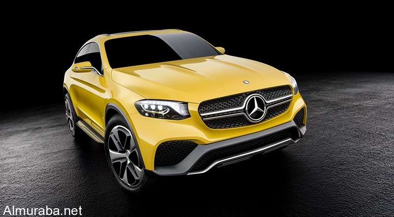 Mercedes-Benz Concept GLC Coupé; Lack: Solarbeam