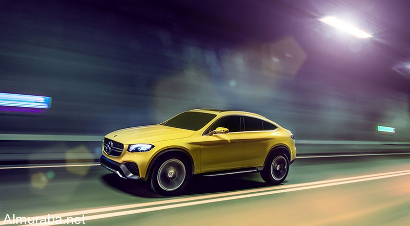 Mercedes-Benz Concept GLC Coupé; Lack: Solarbeam