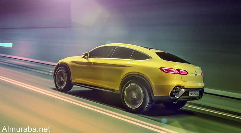 Mercedes-Benz Concept GLC Coupé; Lack: Solarbeam