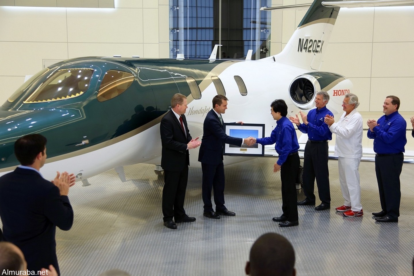 Honda Aircraft Company delivered the first HondaJet on Dec. 23, 2015.