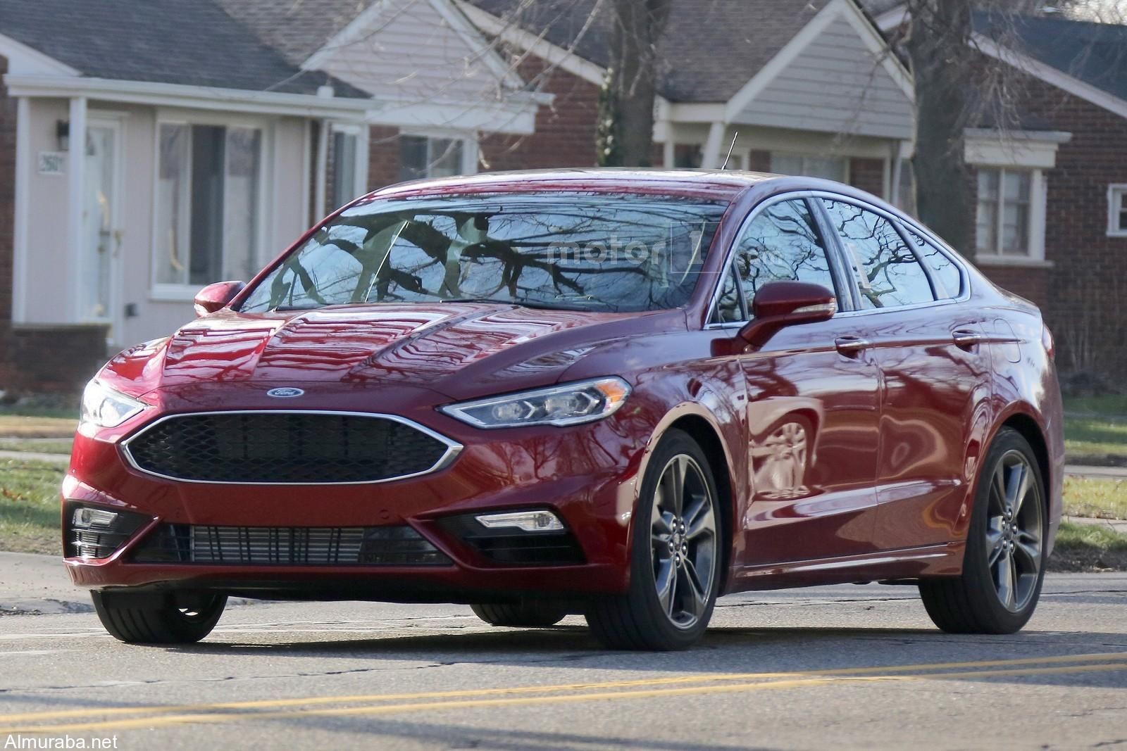 "بالصور" فورد فيوجن 2017 بالتطويرات الجديدة تظهر بدون تمويه قبل تدشينها رسمياً Ford Fusion 8