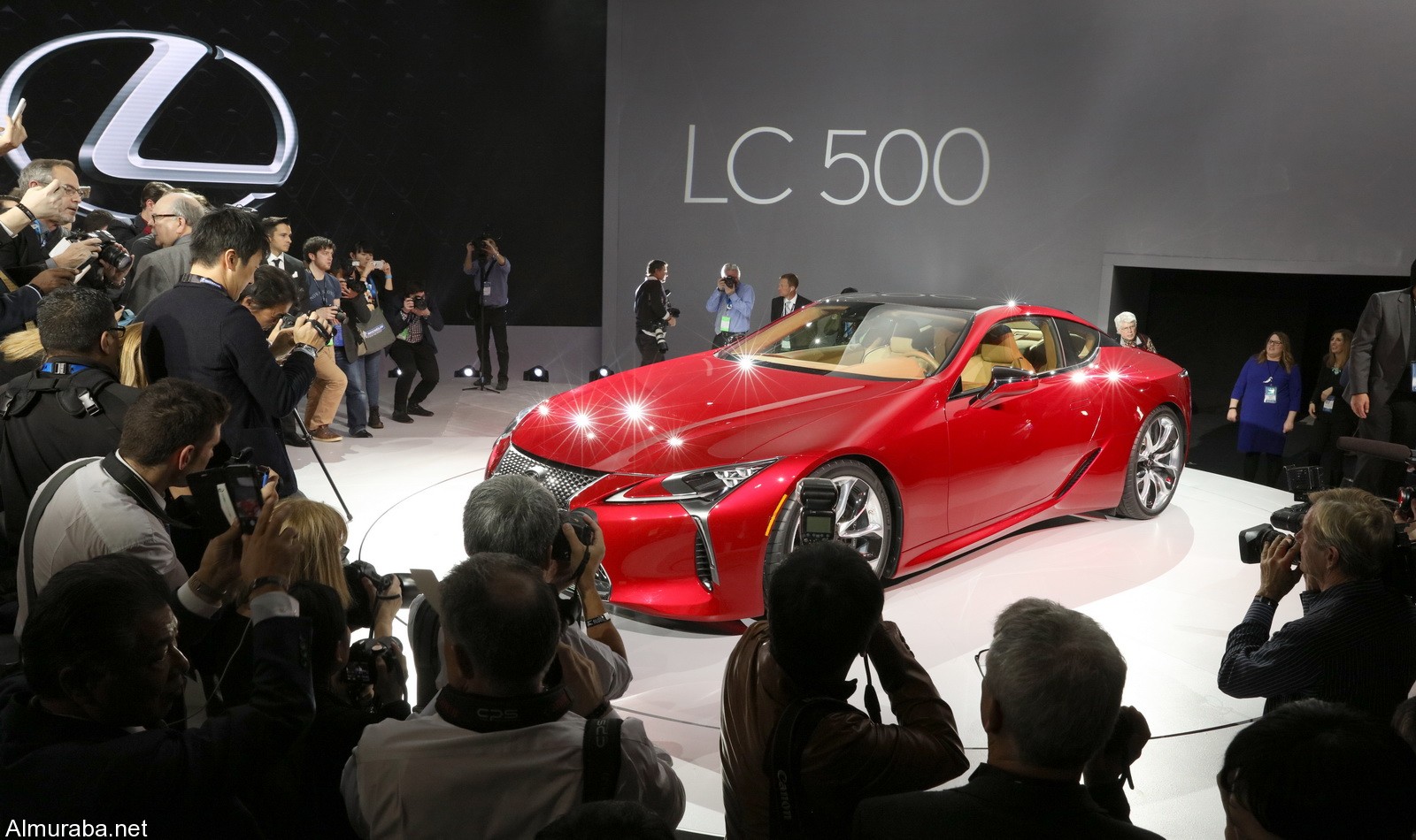 All-New Lexus LC 500 Word DebutDetroit Ð January 11, 2016 Ð Akio Toyoda, Toyota Motor Corporation President and Lexus Chief Branding Officer unveiled the all-new Lexus LC 500 luxury sports car at the North American International Auto Show.  Lexus LC 500 features a 467 hp., V-8 engine, a 10-speed automatic transmission and amazing driving dynamics.  For more information contact Maurice Durand at 714-889-9908.