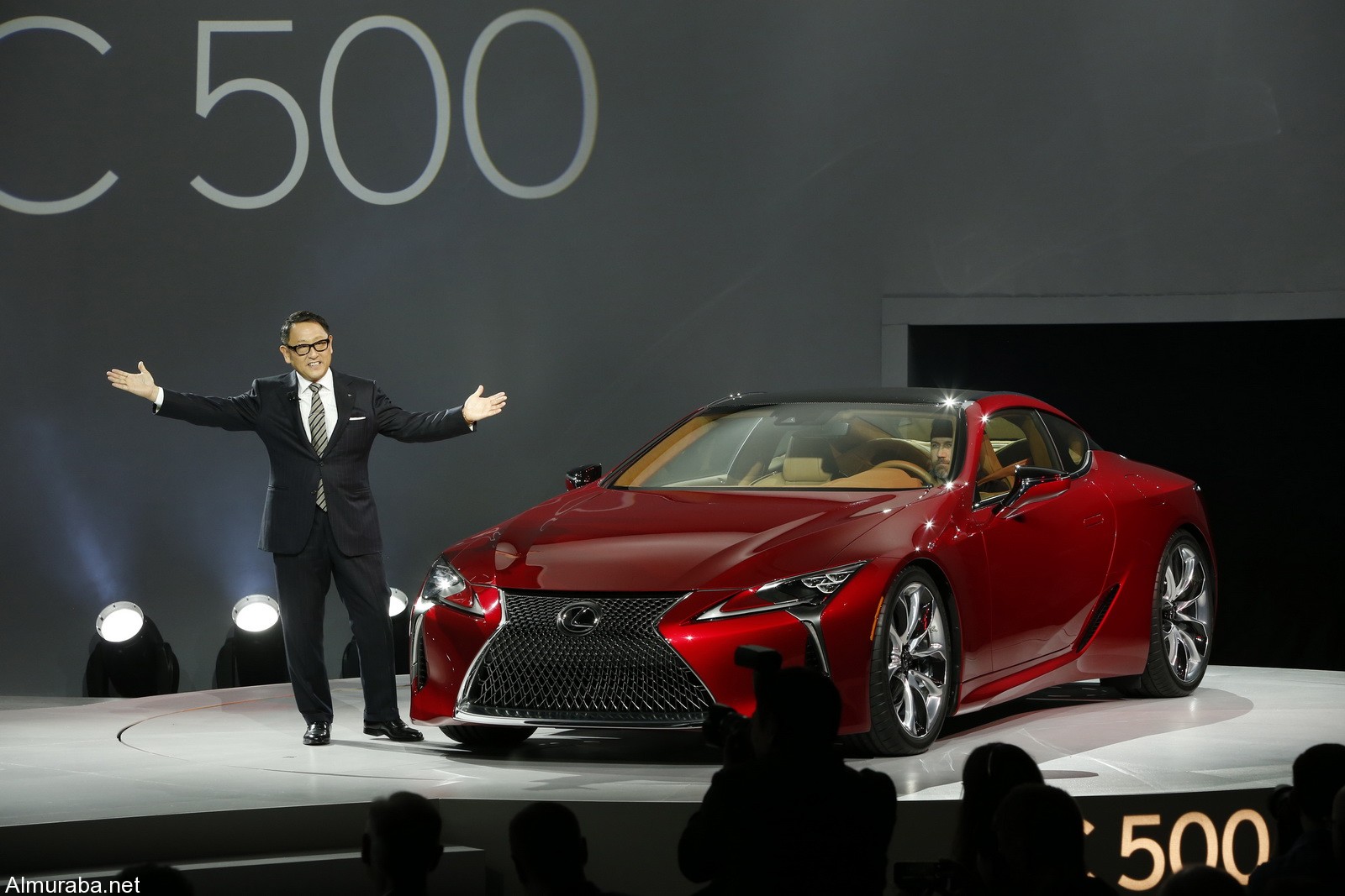 All-New Lexus LC 500 Word DebutDetroit Ð January 11, 2016 Ð Akio Toyoda, Toyota Motor Corporation President and Lexus Chief Branding Officer unveiled the all-new Lexus LC 500 luxury sports car at the North American International Auto Show.  Lexus LC 500 features a 467 hp., V-8 engine, a 10-speed automatic transmission and amazing driving dynamics.  For more information contact Maurice Durand at 714-889-9908.