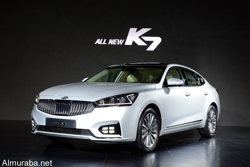 كيا كادينزا 2017 بالشكل الجديد تكشف نفسها رسمياً من كوريا الجنوبية "60 صورة" Kia Cadenza 4