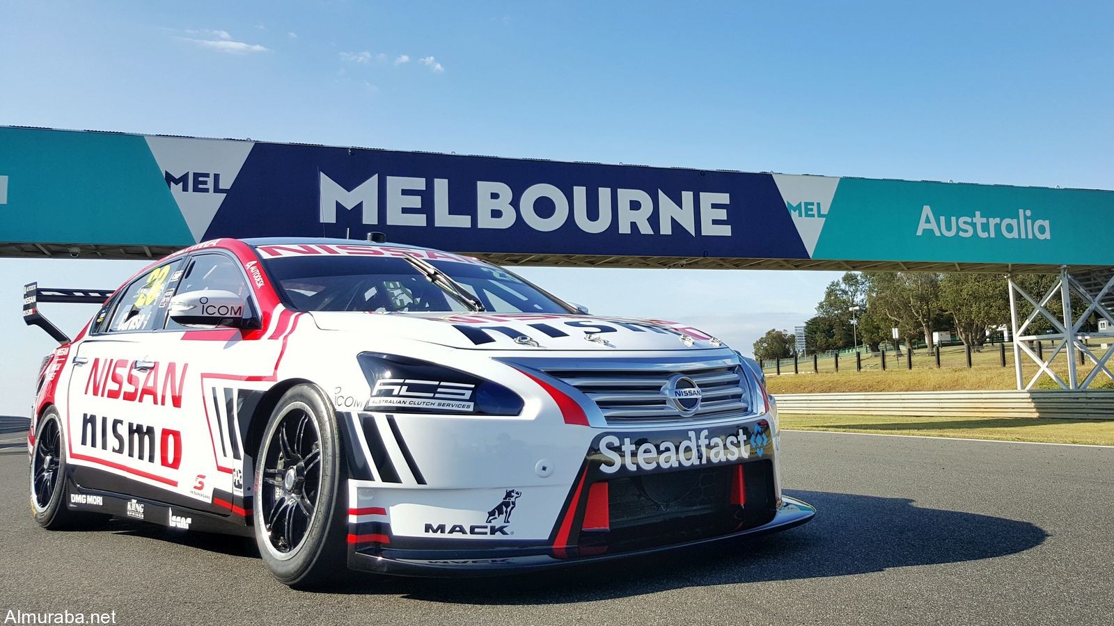 PHILLIP ISLAND, Australia (Jan. 28, 2016) – Nissan has unveiled its 2016 Australian motorsport activities at the Phillip Island Grand Prix Circuit in Victoria today. The 2016 livery for Michael Caruso’s #23 NISMO Nissan Altima V8 Supercar was revealed, carrying a variation of the global GT3 colors that the Altima carried in 2015. Also on track was the #1 Nissan GT-R NISMO GT3 that will aim to take back-to-back Bathurst 12 Hour victories for Nissan next week, with an Australian flag added to the now-familiar livery.