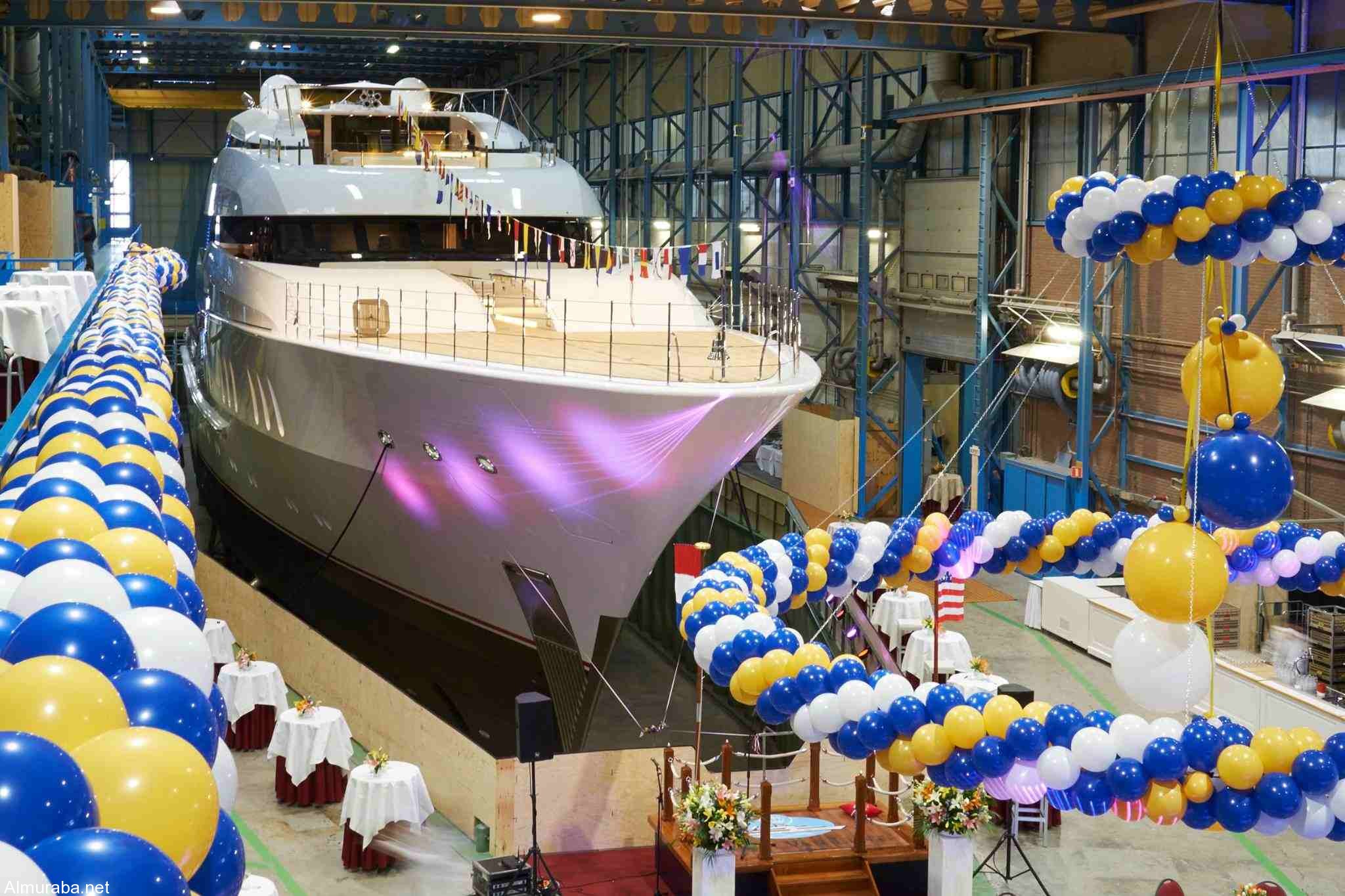 صانعة اليخوت الفارهة "Feadship" تطلق يختها الفاره الأول لعام 2016 5