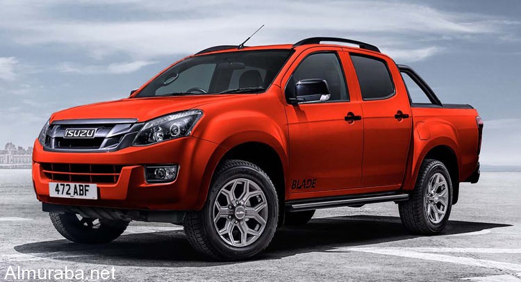 إطلاق شاحنة بيك أب "إيسوزو" دي-ماكس بليد بلون الفالانتاين Isuzu 2016 1