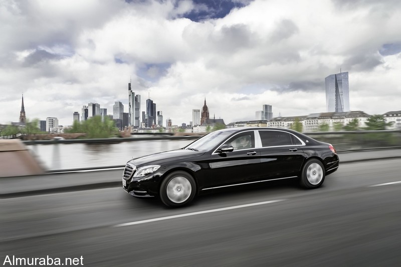 سيارة "مرسيدس مايباخ" المدرعة بأنظمة حماية جديدة Mercedes-Maybach 2016 1