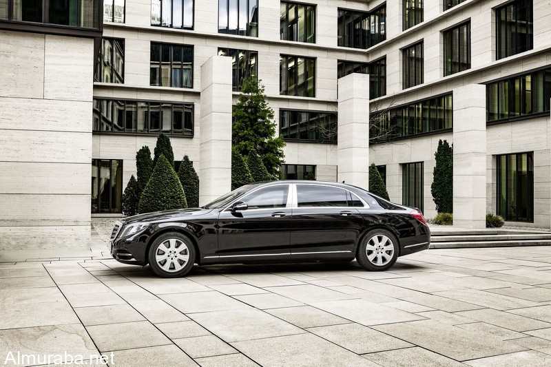 سيارة "مرسيدس مايباخ" المدرعة بأنظمة حماية جديدة Mercedes-Maybach 2016 20