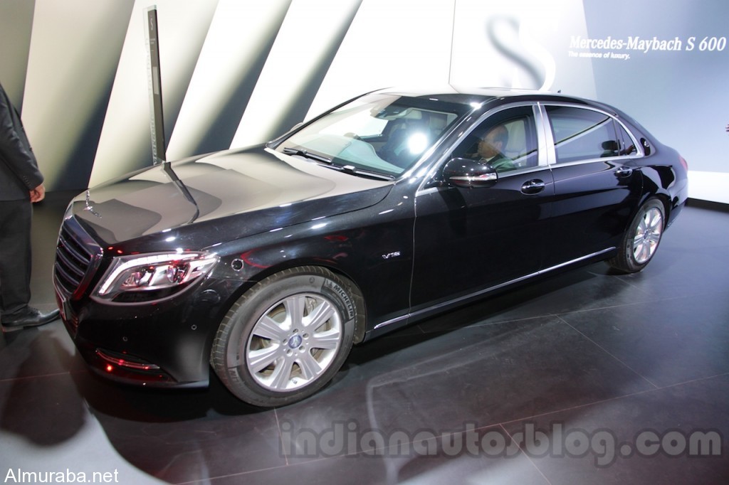 استعراض سيارة "مرسيدس" مايباخ S600 المدرعة Mercedes-Maybach 2016 2