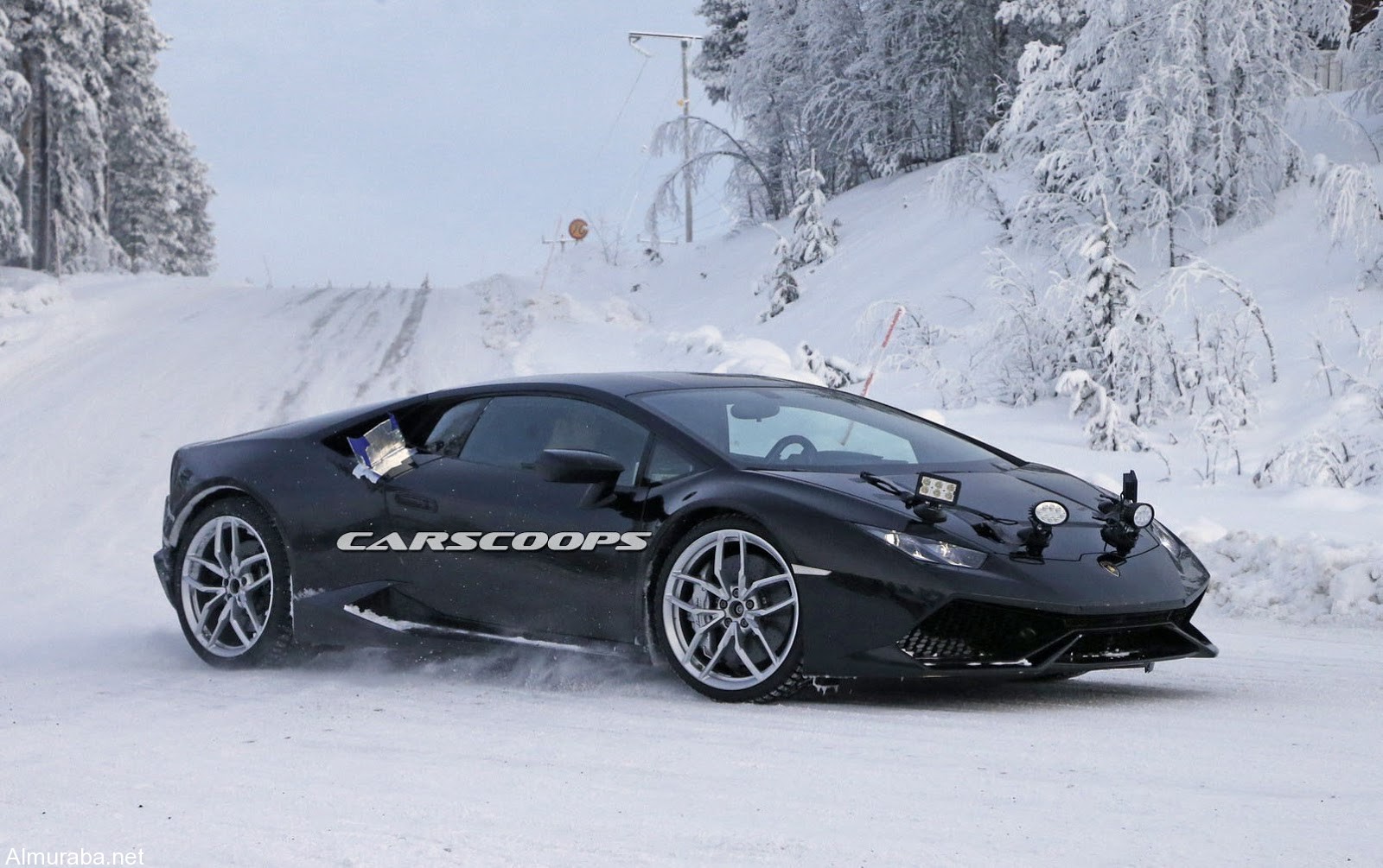 "صور تجسسية" لسيارة لامبورجيني هوراكان القادمة Lamborghini 5