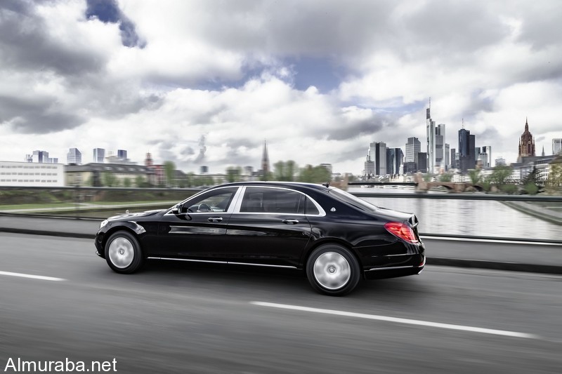 سيارة "مرسيدس مايباخ" المدرعة بأنظمة حماية جديدة Mercedes-Maybach 2016 7