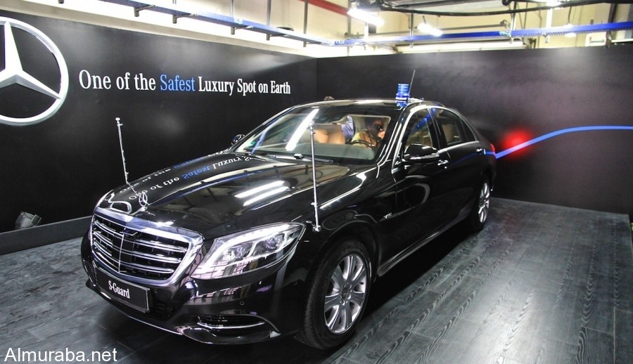 "مرسيدس بنز" تطلق سيارتها S600 الأكثر أماناً في العالم بدولة الهند أولاً Mercedes Benz 2016 7