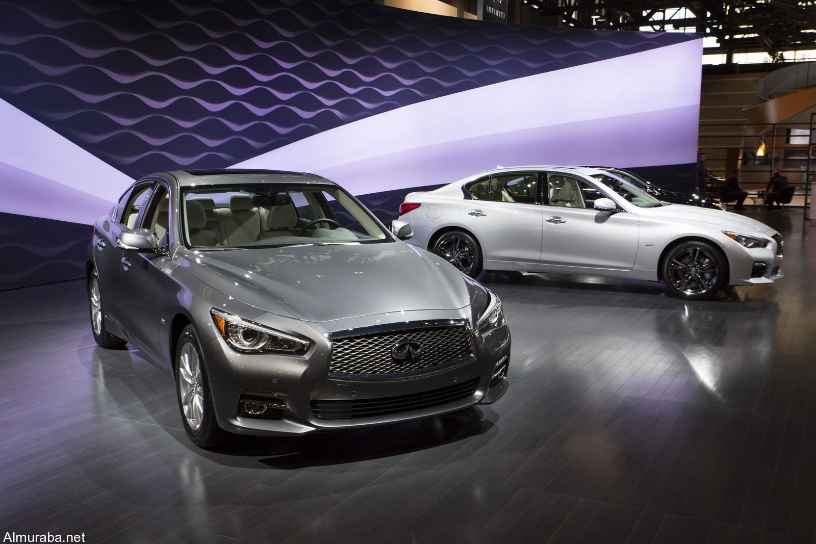 “إنفنيتي” تطلق سيارتها Q50 بثلاث محركات جديدة بمعرض شيكاغو Infiniti 2016