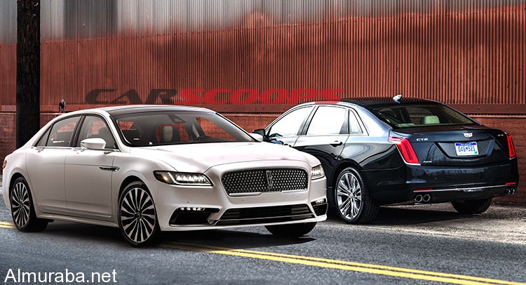 "مقارنة" كاديلاك CT6 أم لينكولن كونتينينتال 2016 Cadliac CT6 Vs Lincoln Continental 4