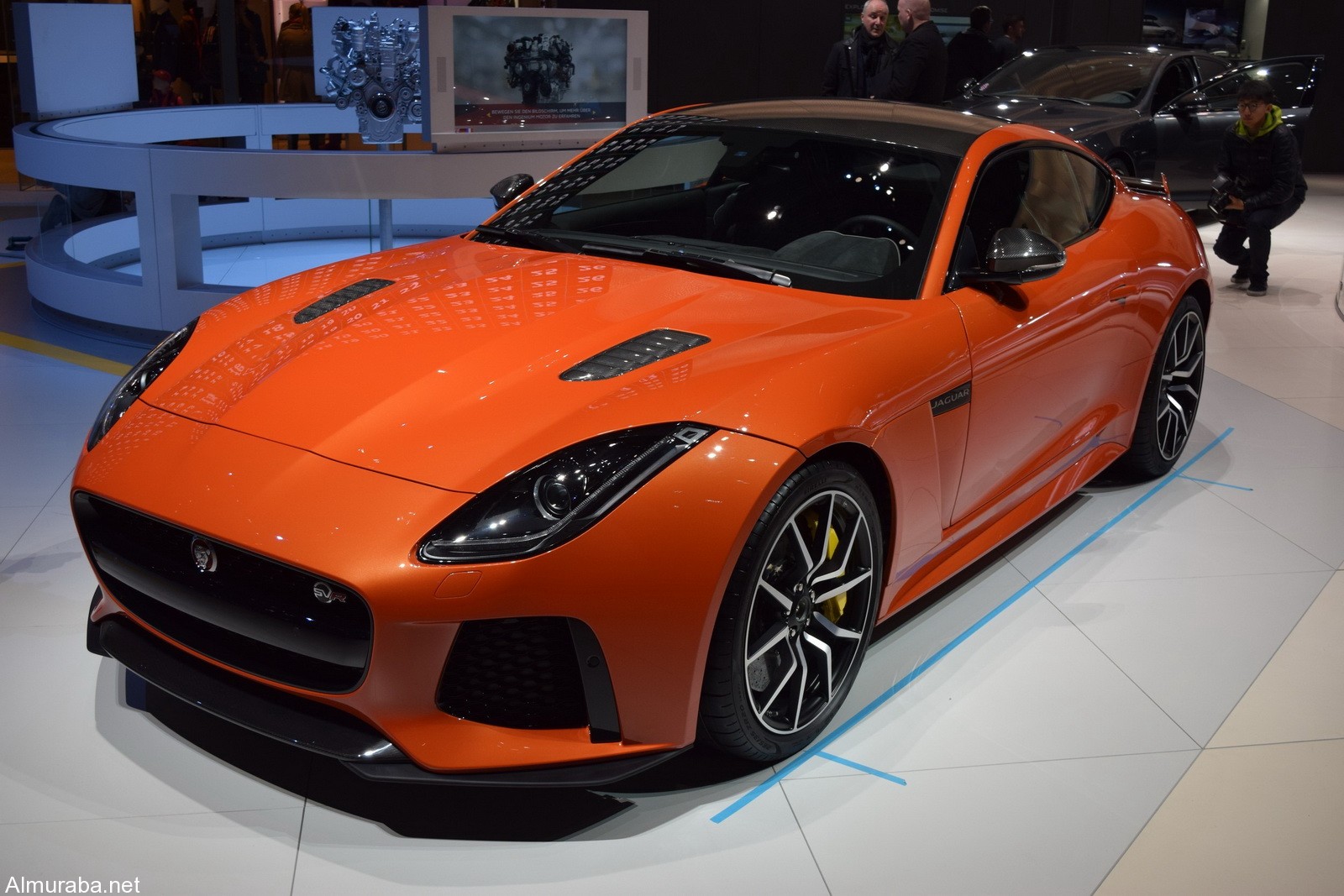 إطلاق سيارة “جاكوار” F-Type SVR بمعرض سيارات جنيف Jaguar 2017 1