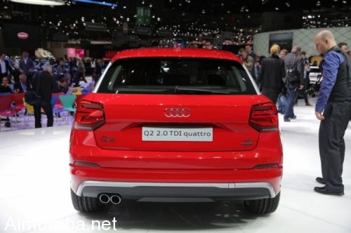 إطلاق سيارة "أودي" Q2 كروس أوفر صغيرة الحجم بمعرض سيارات جنيف Audi 2017 10