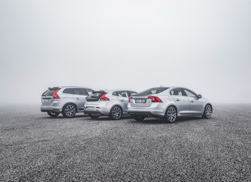 Volvo V40, S60 and XC60 with Polestar Parts