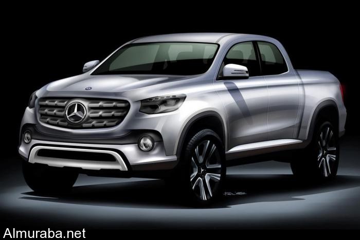 شاحنة بيك أب "مرسيدس" لن تحصل على نموذج إيه إم جي Mercedes pickup 3