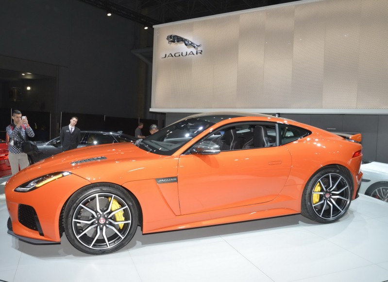 “جاكوار” تستعرض سيارتها F-Type SVR الجديدة كليا بمعرض سيارات نيويورك الدولي Jaguar 2017