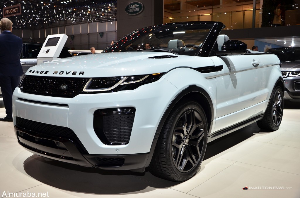 إطلاق طراز السقف المتحرك لسيارة "رينج روفر" إيفوك بمعرض سيارات جنيف Range Rover 2017 3