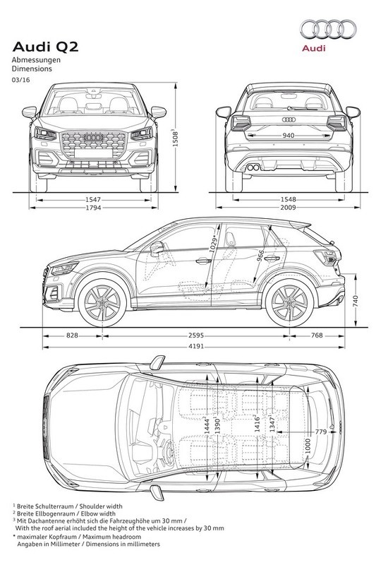 إطلاق سيارة "أودي" Q2 كروس أوفر صغيرة الحجم بمعرض سيارات جنيف Audi 2017 33