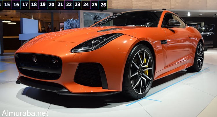 إطلاق سيارة “جاكوار” F-Type SVR بمعرض سيارات جنيف Jaguar 2017