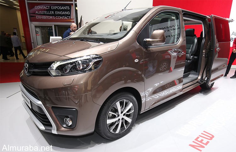 إطلاق مركبة "تويوتا" برواس فيرسو Toyota 2017 MPV 2