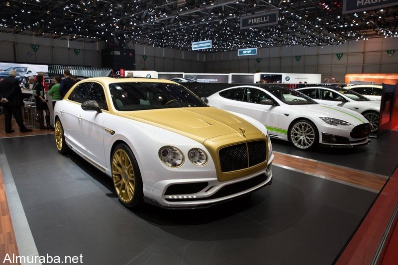 “مانسوري” تصدر نسخة تخصيصية مرصعة بالذهب الخالص من سيارة “بنتلي” فلاينج سبير Bentley 2016