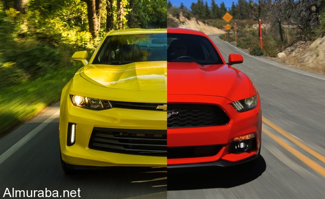 "استطلاع" أي السيارتين تفضل فورد موستانج أم شيفروليه كامارو Ford Vs Chevrolet 2016 12