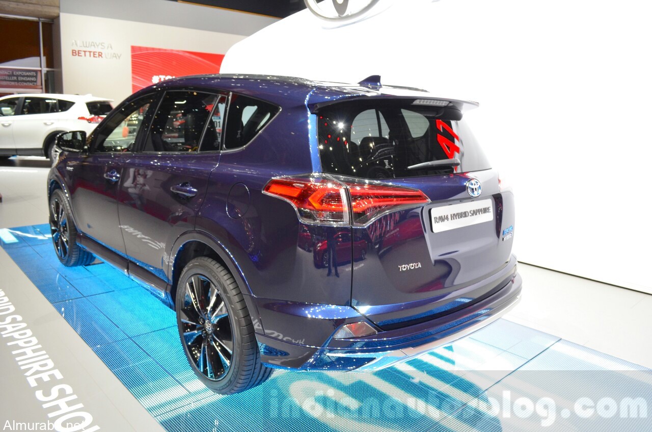 Toyota-RAV4-Hybrid-Sapphire-rear-three-quarters