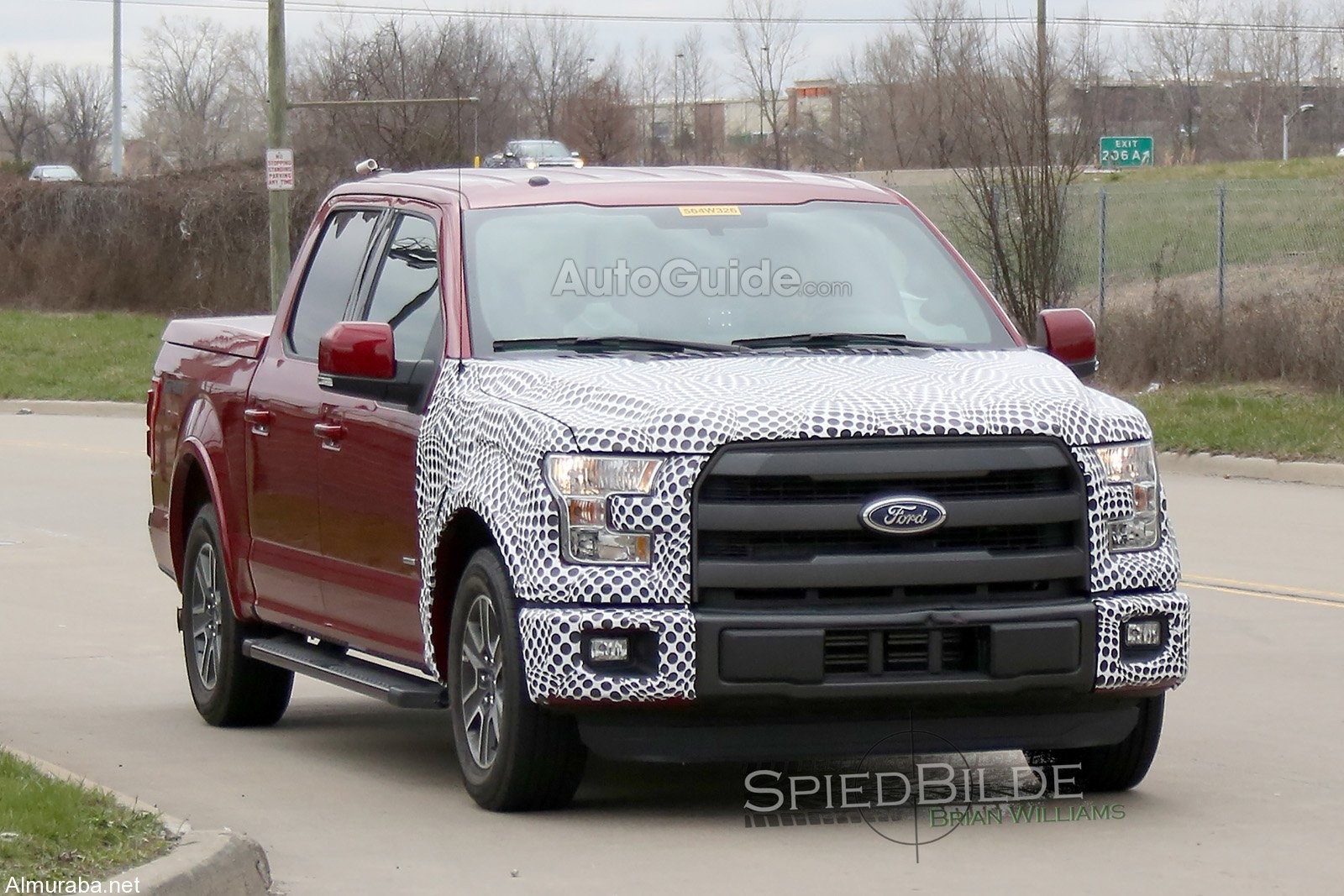 شاحنة بيك أب "فورد" F-150 القادمة الهجينة ترصد أثناء إجراء اختبارات عليها Ford 9