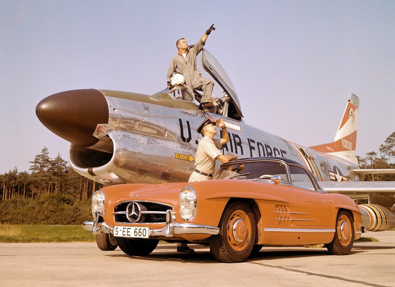 Mercedes-Benz Typ 300 SL Roadster (W 198 II, 1957 bis 1963), 1960.