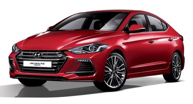 "هيونداي" تكشف عن رسميا عن إلنترا سبورت ذات قوة 201 حصان بكوريا الجنوبية 2017 Hyundai 4