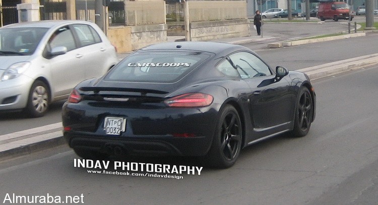 رصد سيارة "بورش" 718 كايمان القادمة بإيطاليا Porsche 7