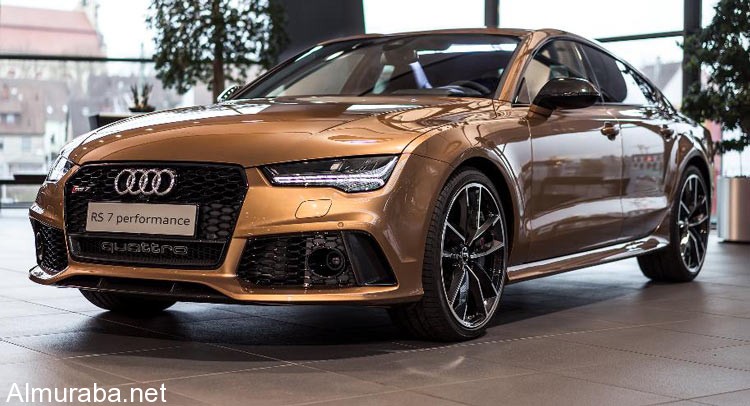 سيارة “أودي” RS7 زانزيبار براون تحظى بشكل بالغ الأناقة Audi