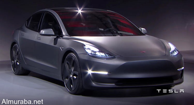 الكشف رسميا عن سيارة “تيسلا” موديل Tesla 3