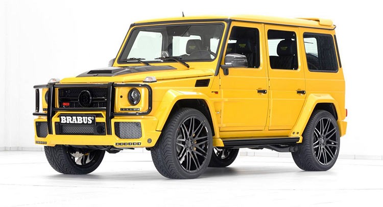 “برابوس” G63 ويدستار بطلاء مشتعل جديد وبمحرك بقوة 690 حصان Brabus