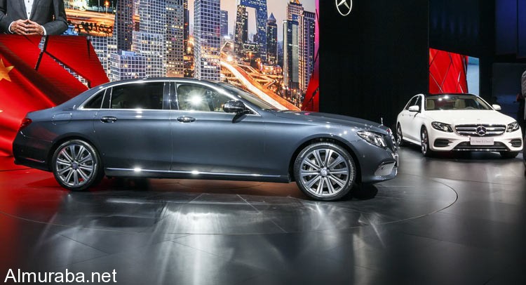 "مرسيدس بنز" E-Class LWB خاصة الصين تبدو كـ"مايباخ صغيرة" Mercedes-Benz 2017 7