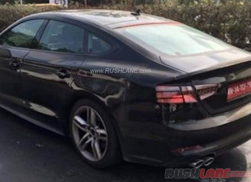 2017 Audi A5 Spied Mumbai India