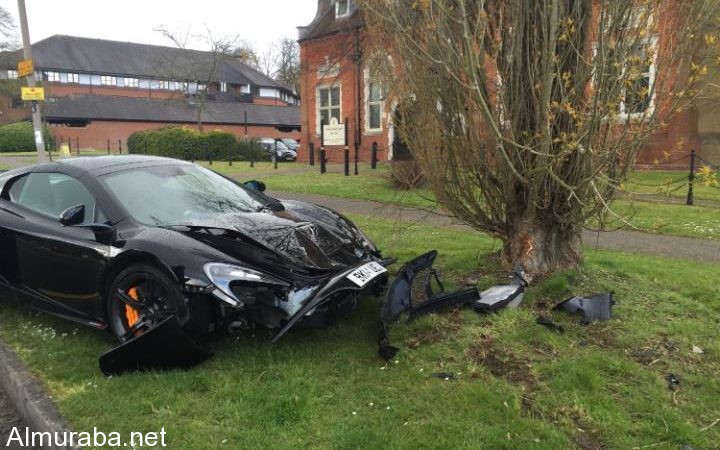 “بالصور” تحطم سيارة مكلارين 650S عقب تسليمها لصاحبها بعشر دقائق فقط McLaren