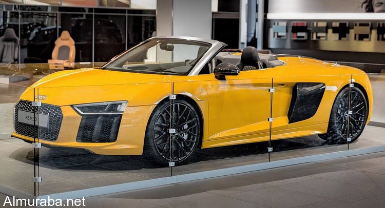 “أودي” R8 سبايدر الجديدة كلياً 2017 تعرض بمنتدى أودي بألمانيا Audi