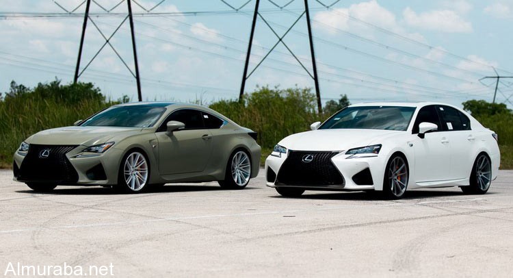 "لكزس" RC F وGS F تقدّمان بطلاء مميز وإطارات تخصيصية Lexus 4