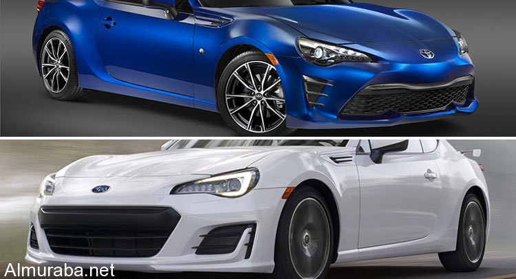 “مقارنة” بين سوبارو BRZ وتويوتا 86 موديلات 2017 Subaru Vs Toyota