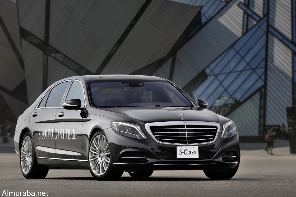 “مرسيدس بنز” تخطط لنسخة هايبرد تشحن عبر القابس الكهربي لـ S-Class موديل 2018 Mercedes-Benz