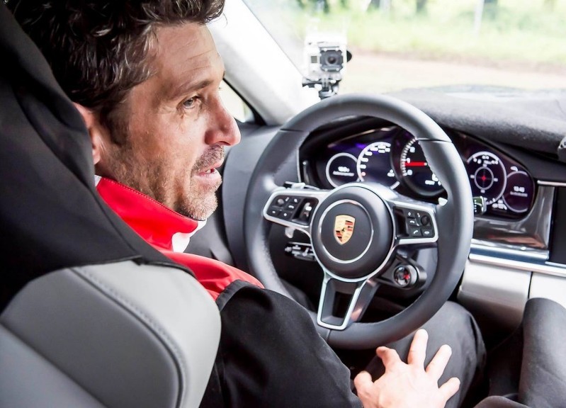 Video-Patrick-Dempsey-took-the-Porsche-Panamera-prototype-to-Goodwood-7-1024x576