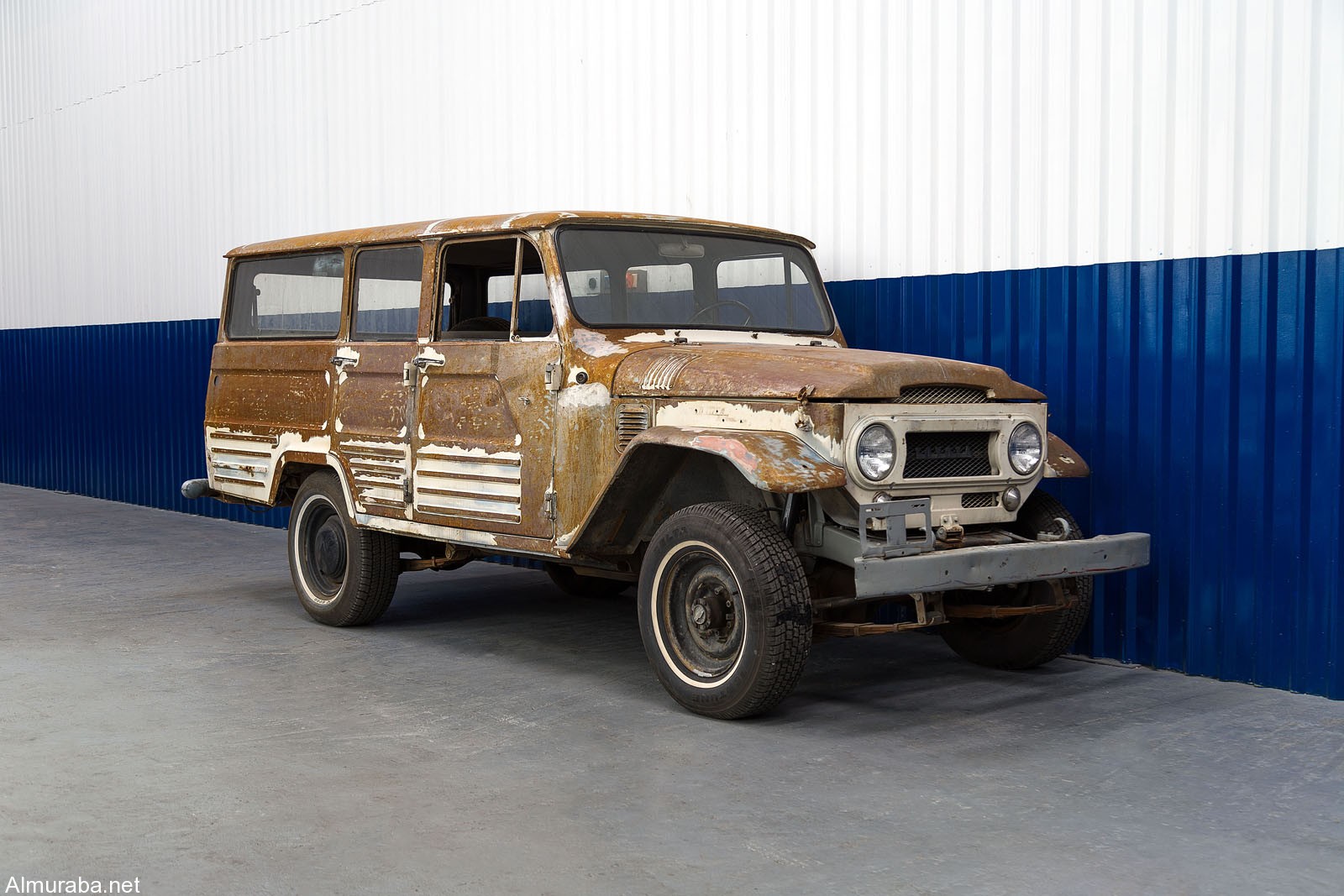 1967 Toyota Land Cruiser FJ45LV Capri Blue White FJ45-26319_063