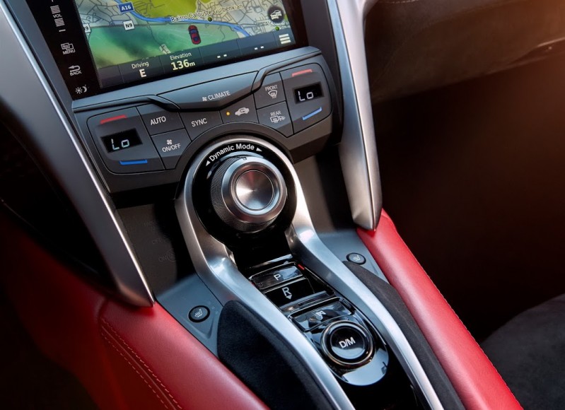 HONDA NSX INTERIOR DETAIL