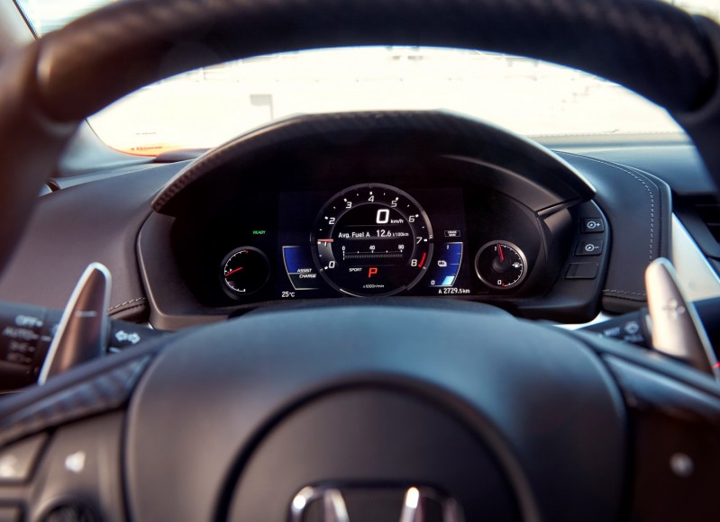 HONDA NSX INTERIOR DETAIL